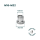 Adaptateur M16-M22 pour robinet