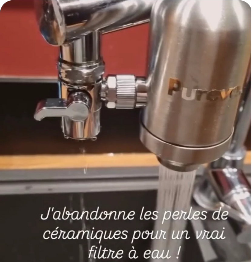 Pureva Filtre à Eau Pureva - Eau Filtrée au Robinet Chez Vous
