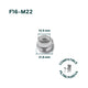 Adaptateur F16-M22 pour robinet - Pureva