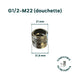 Adaptateur G1/2-M22 pour robinet (inclus) - Pureva