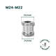 Adaptateur M24-M22 pour robinet (inclus) - Pureva